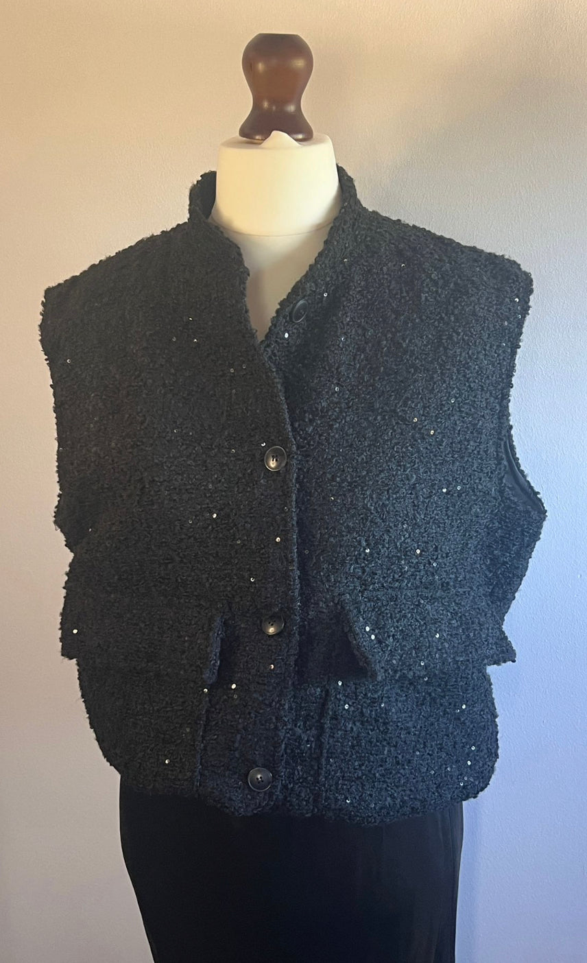 NEW Samantha Sequin Gilet