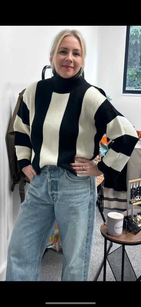 Bank Stripe Jumper