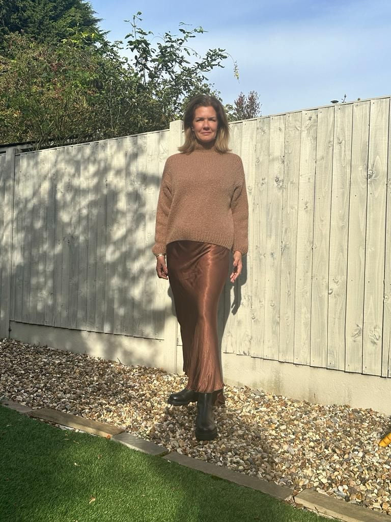 Bedford Mohair Jumper - Latte