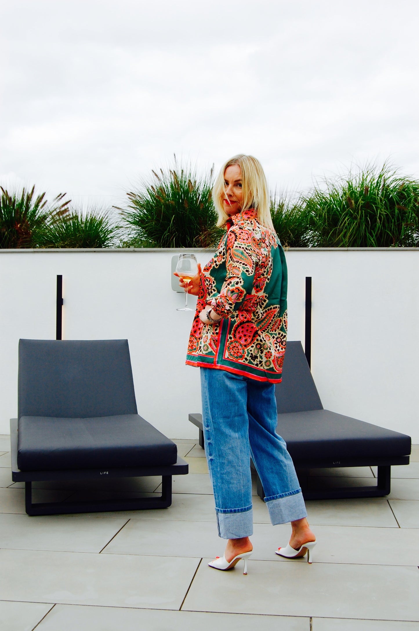 Perry Print Shirt Paisley