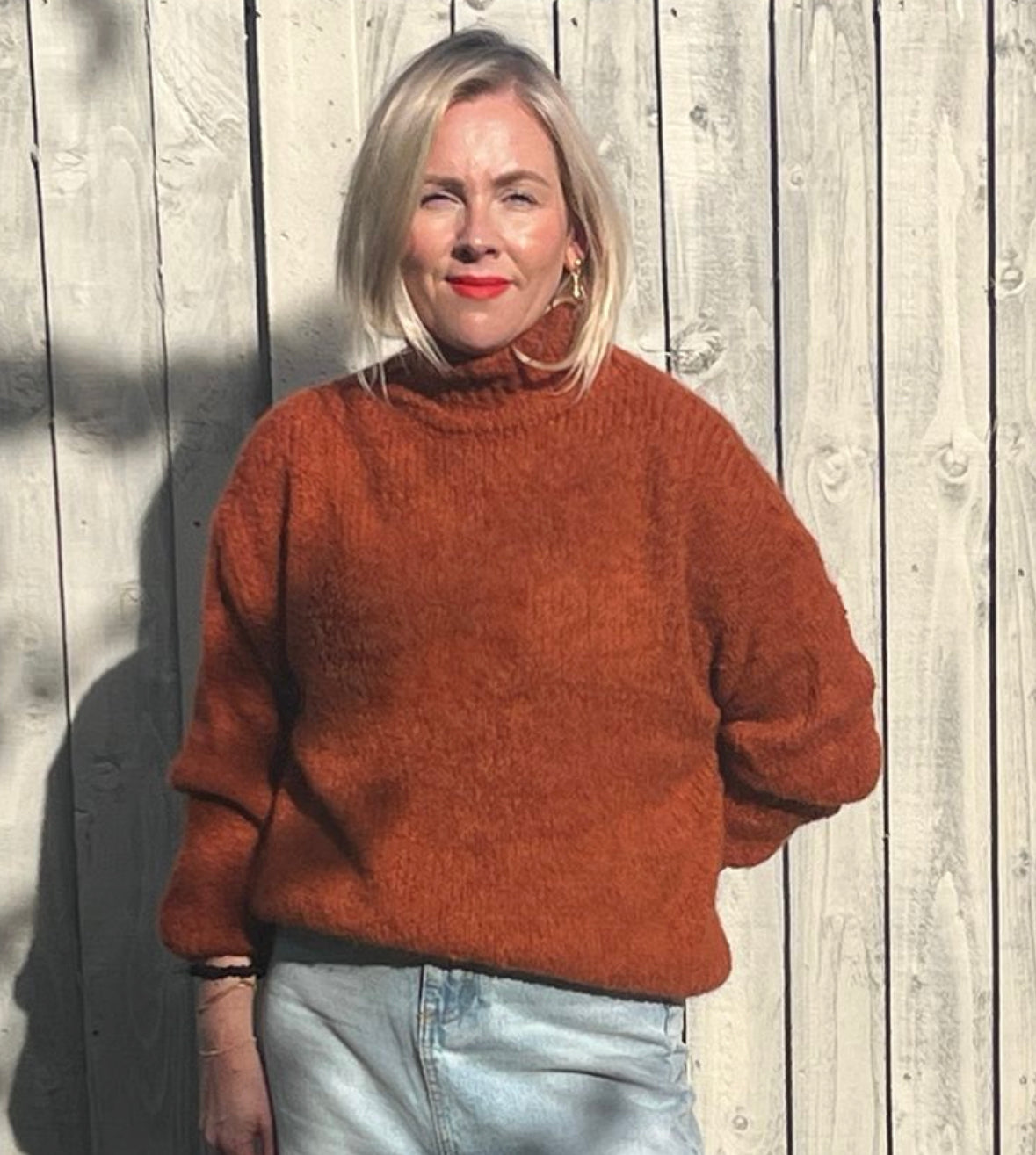 Bedford Mohair Jumper - Spice