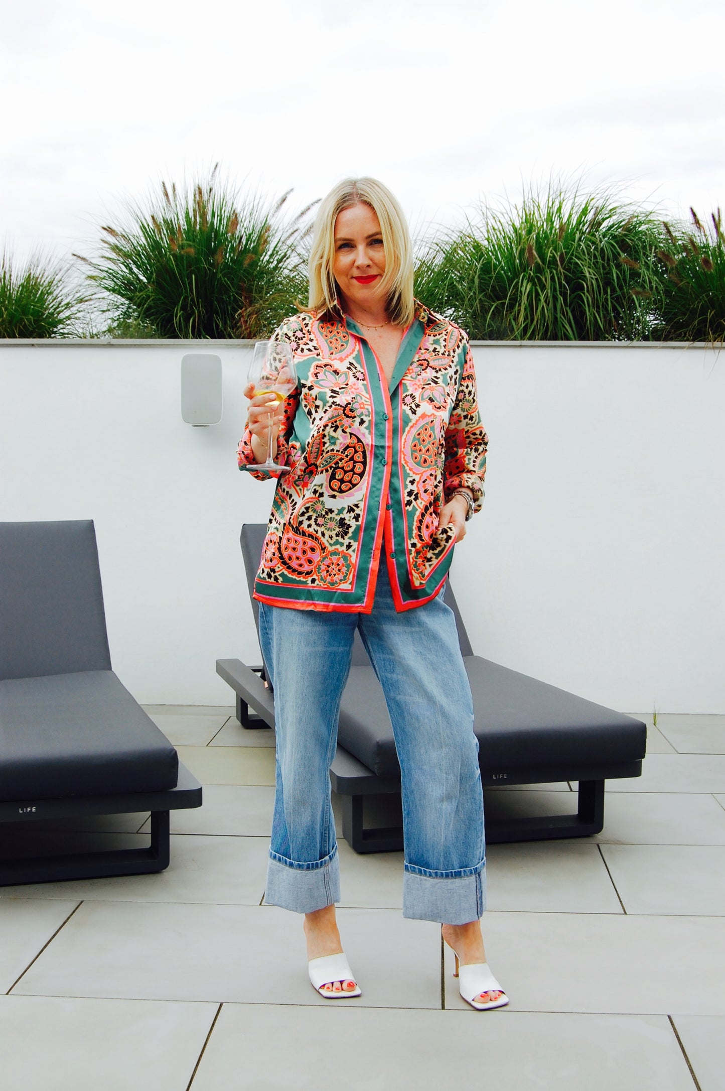 Perry Print Shirt Paisley