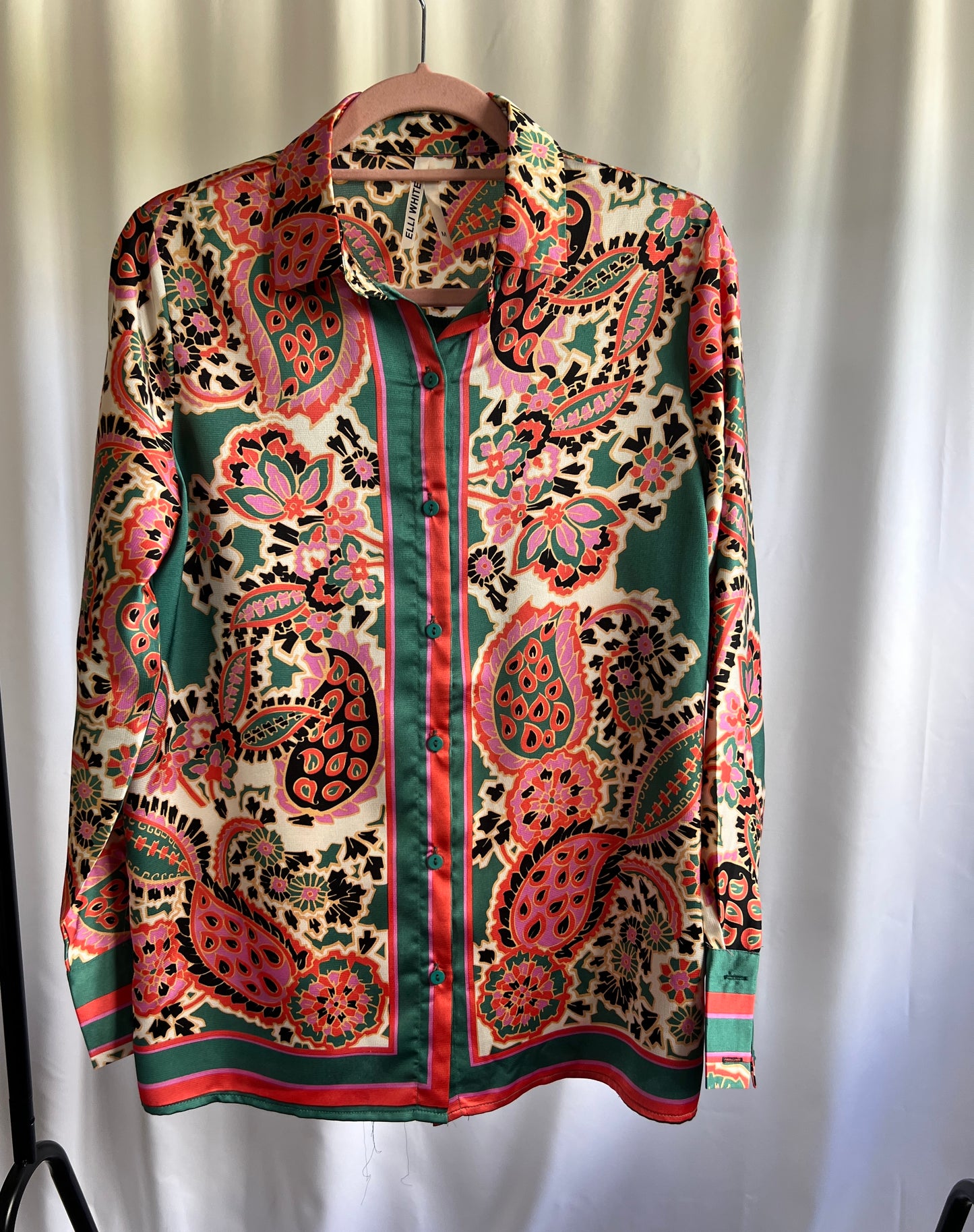 Perry Print Shirt Paisley