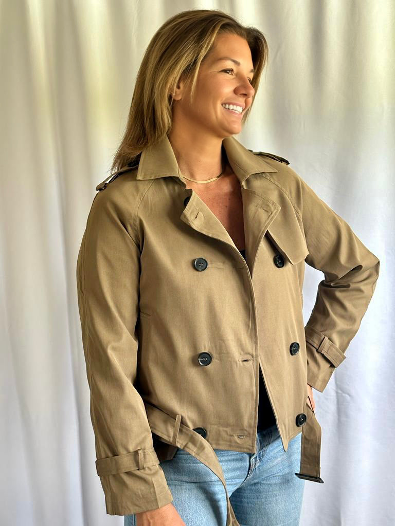 Khaki 2025 spring jacket